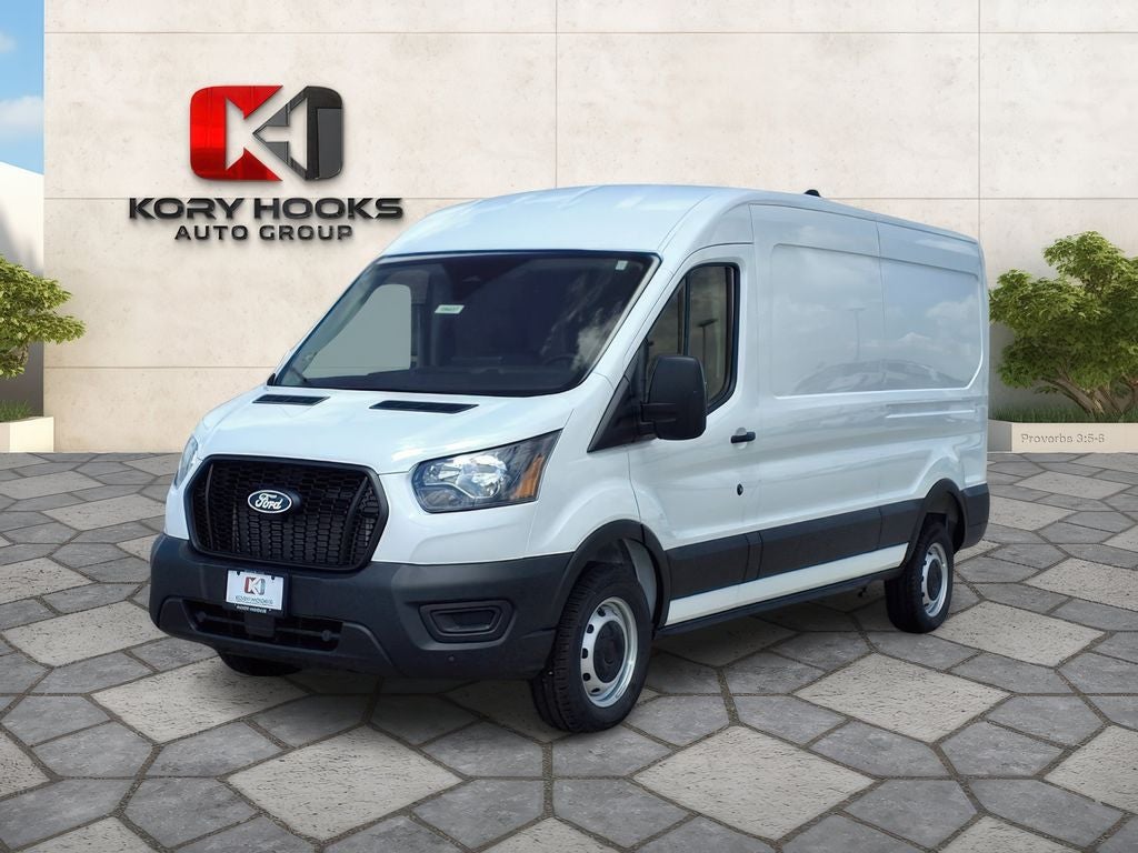 2026 Ford Transit-250 Base in Oxford White — front three-quarter view