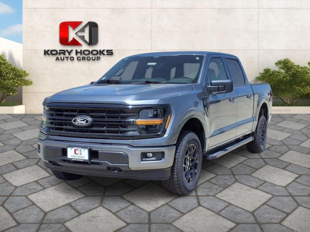 2026 Ford F-150 XLT in Carbonized Gray Metallic — front three-quarter view