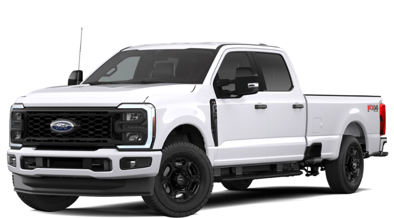 2026 Ford Super Duty F-350 XL in Oxford White — front three-quarter view